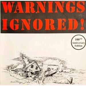 1998 Warnings Ignored SIGNED Portland Gale Storm Of 1898 100th Anniversary E97